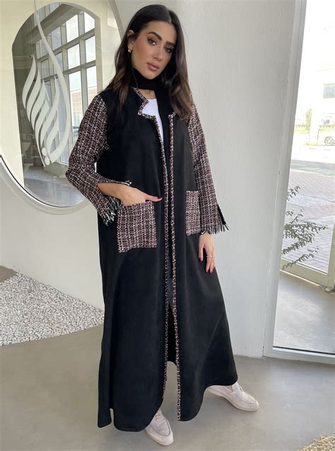 chanel inspired abaya|muslim abayas.